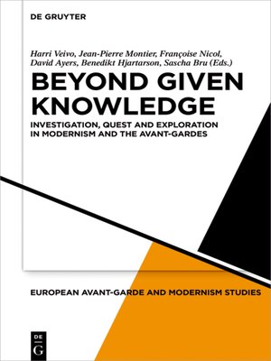 cover image of Beyond Given Knowledge